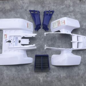 Kit carénage complet pour Yamaha YFZ 350 Banshee Blanc - Bleu